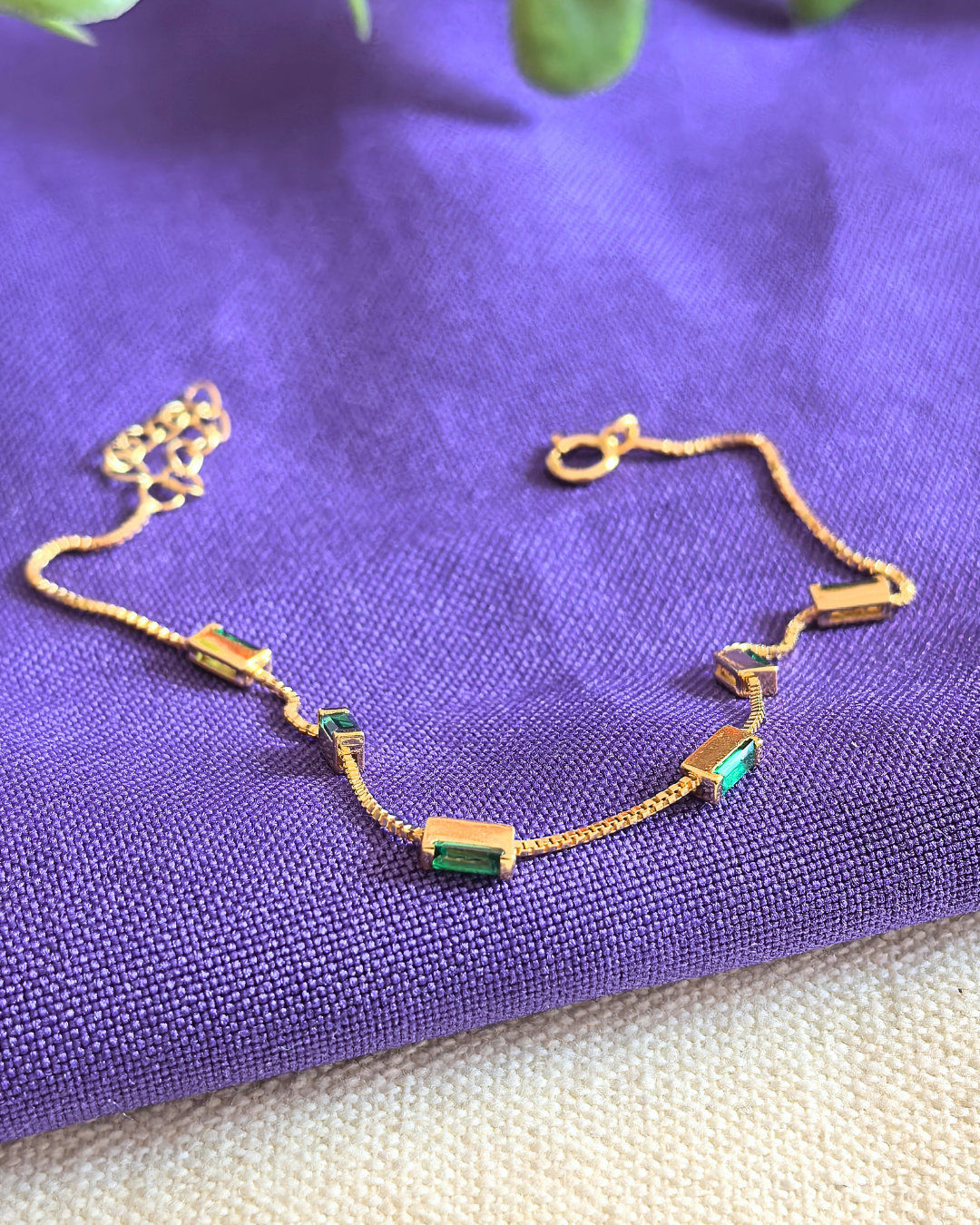 Pulsera circones verdes