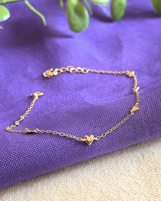 Pulsera corazones