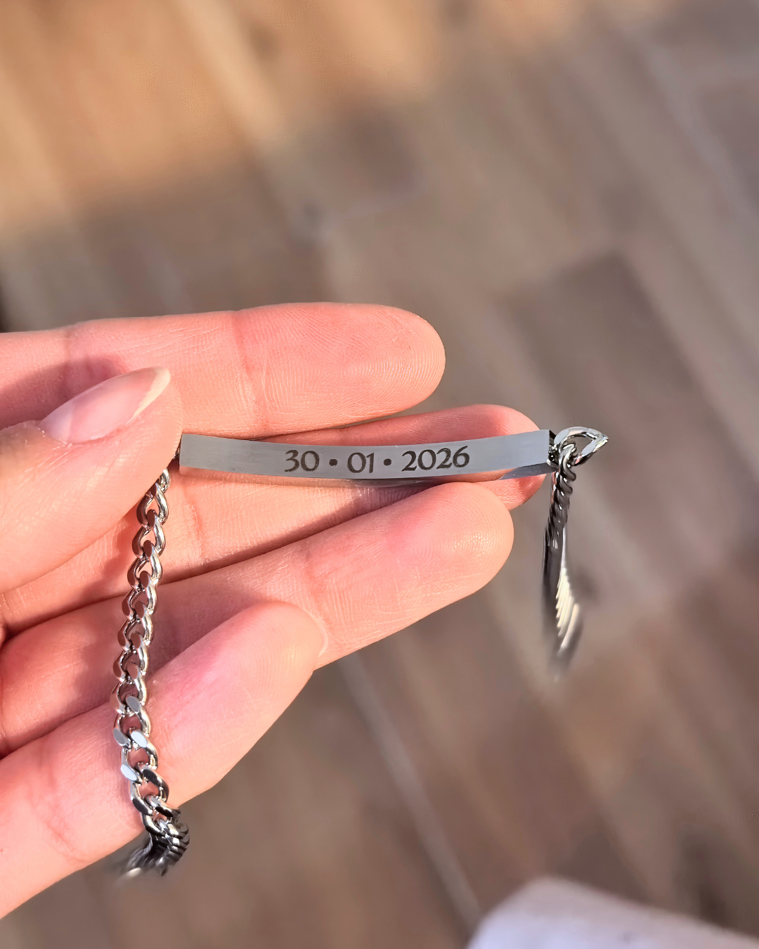 Pulsera piocha tejido grumet