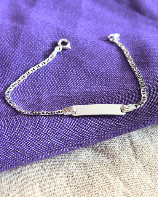 Pulsera piocha tejido gucci + grabado