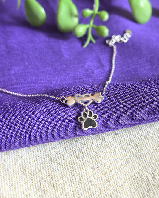 Pulsera huesito y patita