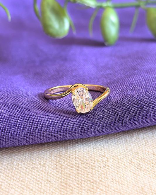 Anillo solitario