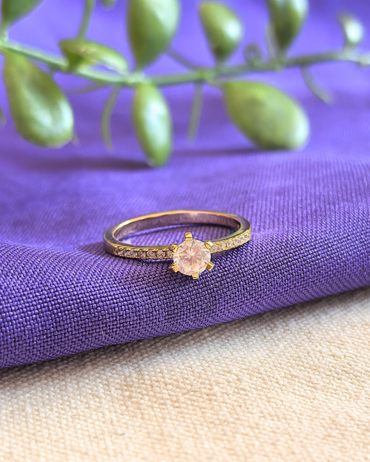 Anillo solitario